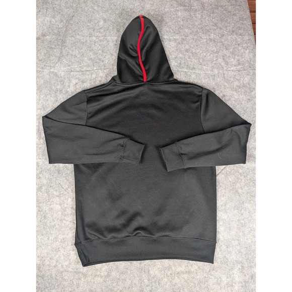 Kansas City Chiefs NFL Team Apparel Black Red Hoodie Mens Small - Picture 2 of 9